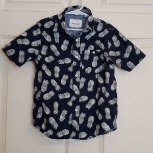 Paper Denim & Cloth Boys Pineapple Shirt